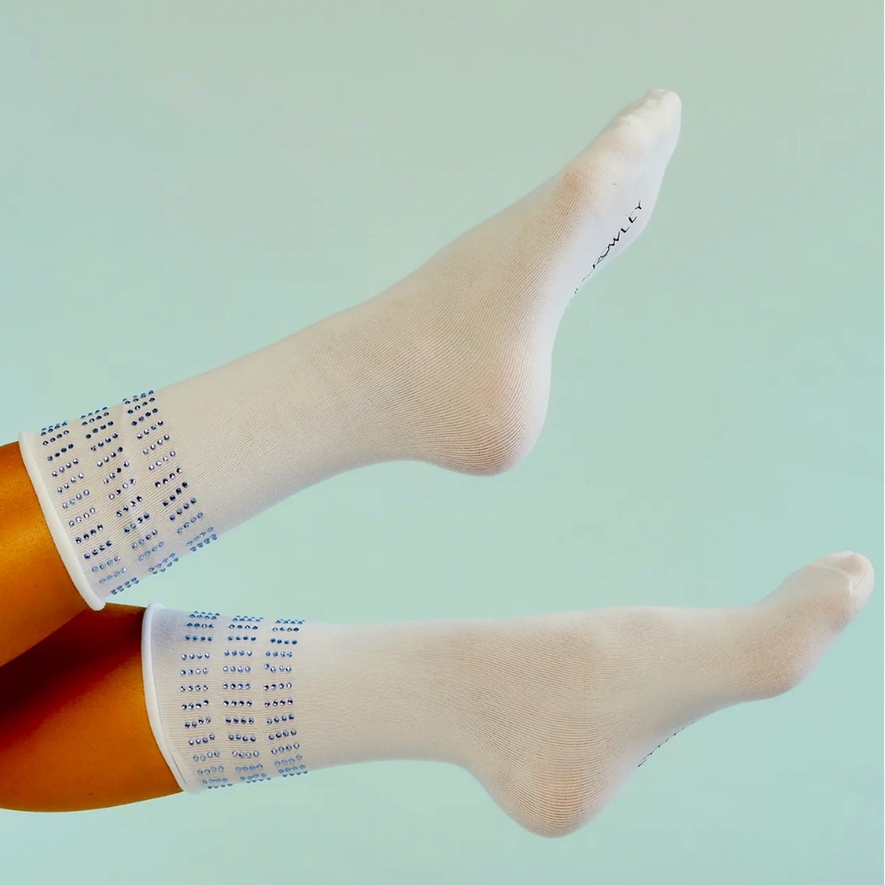 CYNTHIA ROWLEY Crystal Socks - Picture 2 of 6